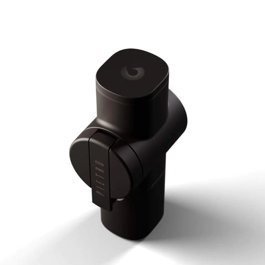 Pietro Hand Grinder – Deep Black, premium manual coffee grinder